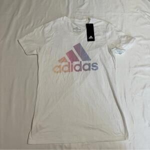 ADIDAS Women's Badge of Sports Cotton Logo T-shirt